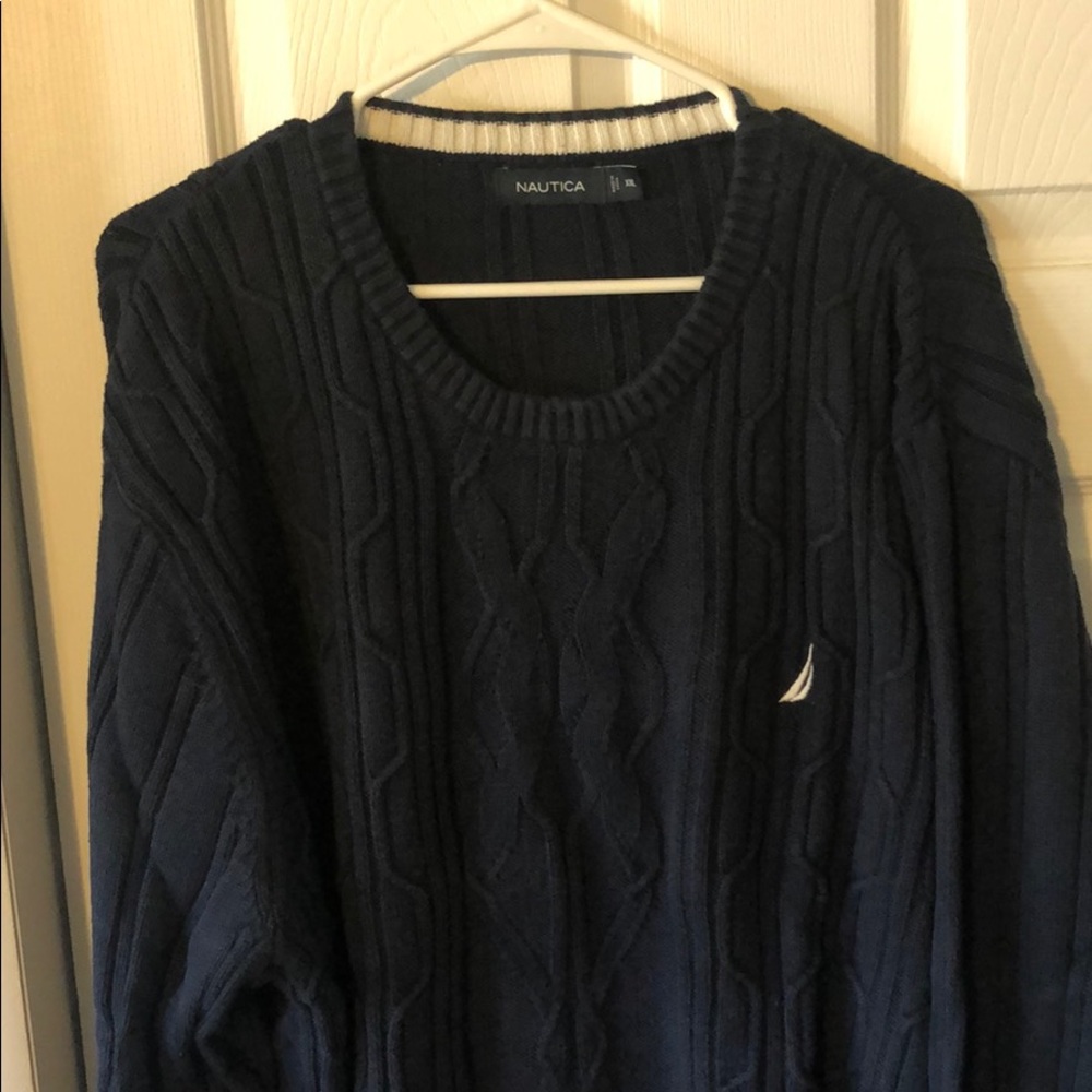 Nautica Navy Blue Sweater